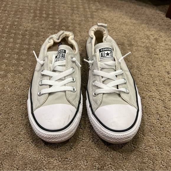 Converse Gray Shoreline Slip On 9.5 - Picture 1 of 9